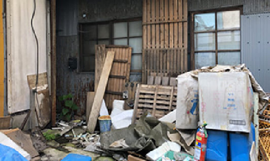 ゴミ屋敷のお掃除